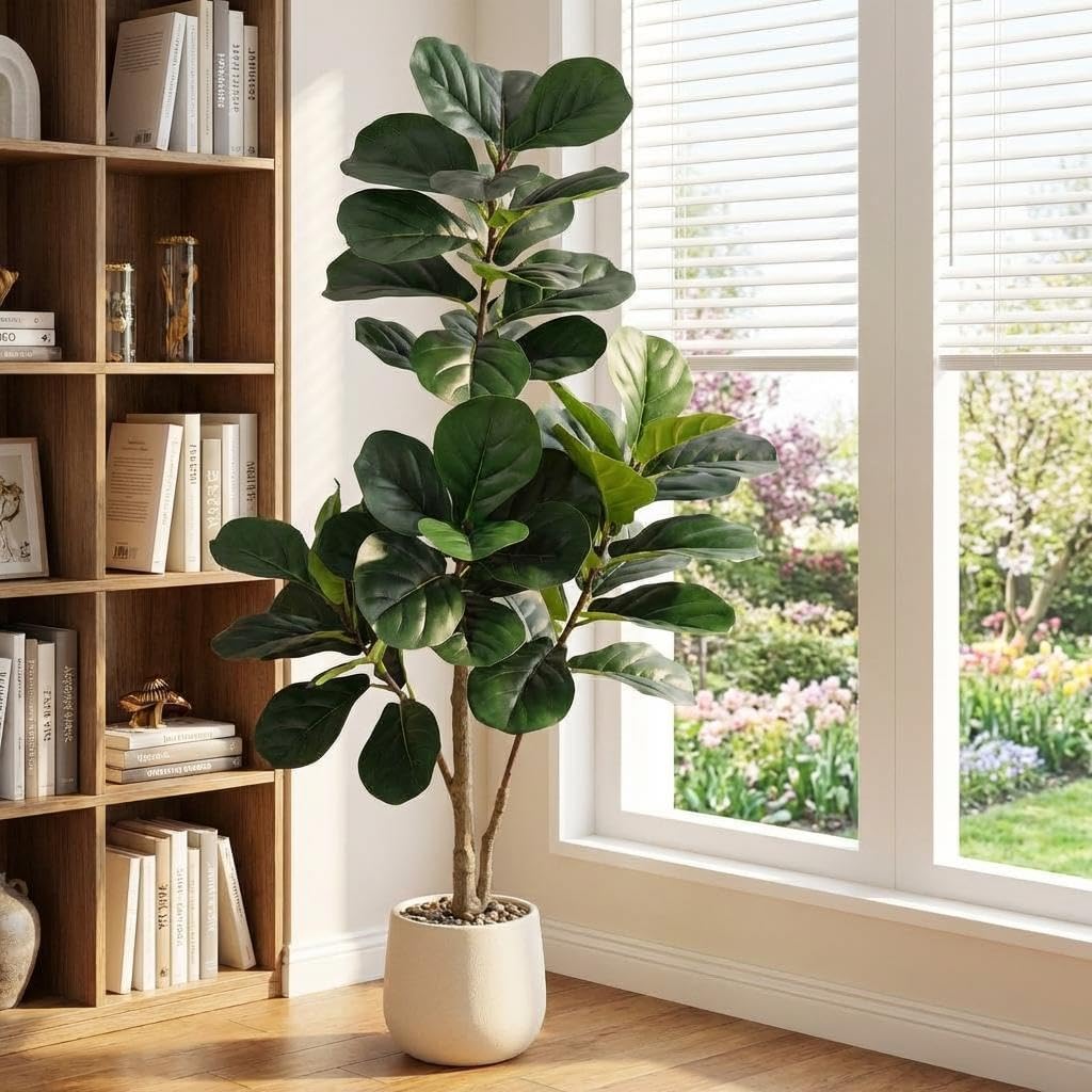 Ficus Lyrata Tree - Ficus Lyrata Artificial - Planta Realista