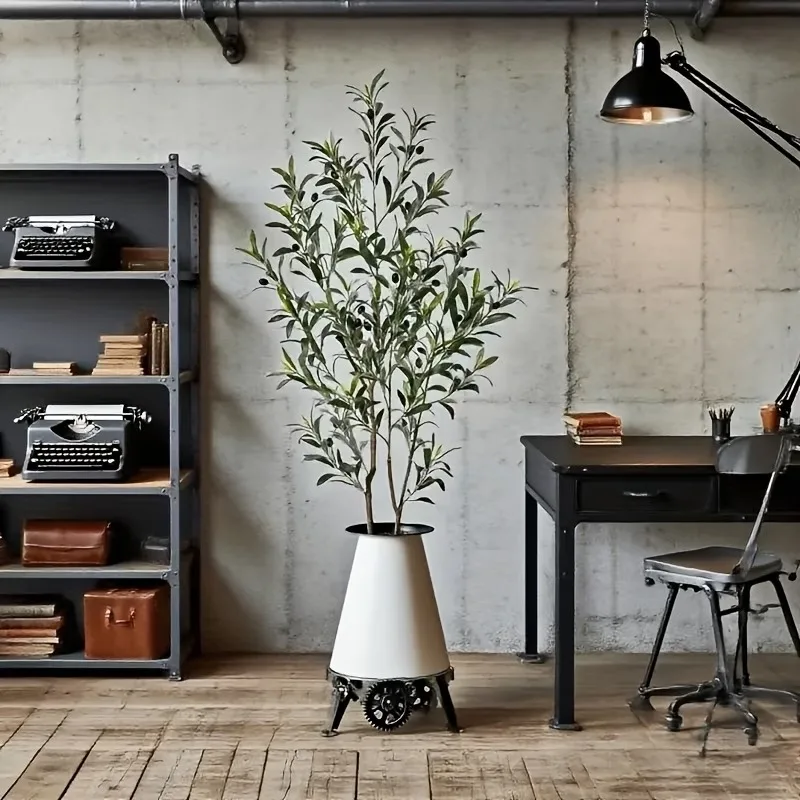 Dracaena Marginata - Árvore de Oliveira Artificial 28cm-120cm, Planta