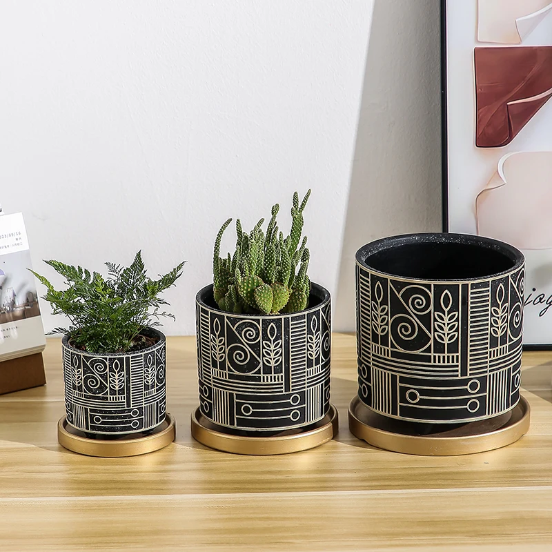 Vaso de flores de cerâmica cil - Aloe Vera Pot avaliação e preço