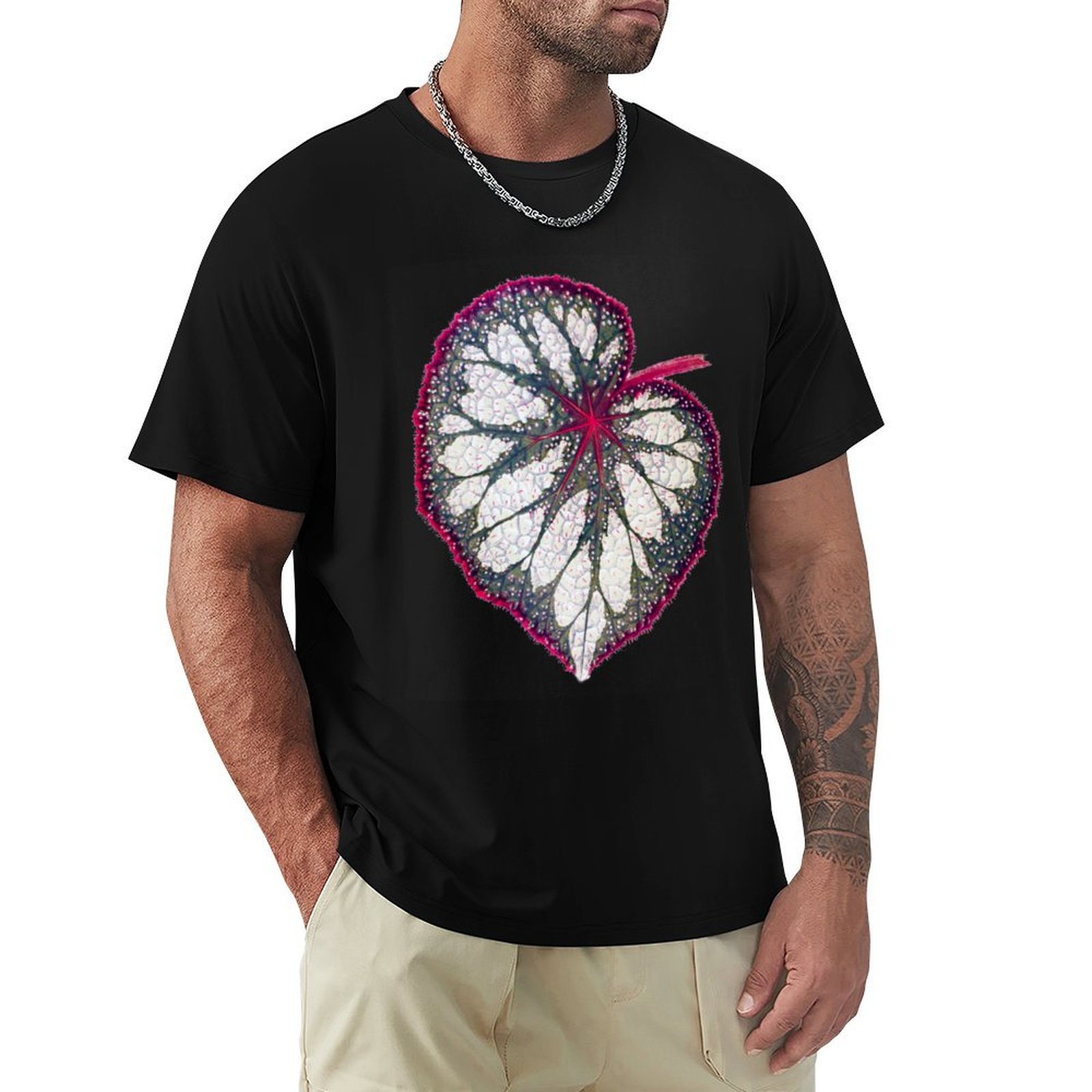Camiseta Begonia rex casual bá - Begonia Rex avaliação e preço