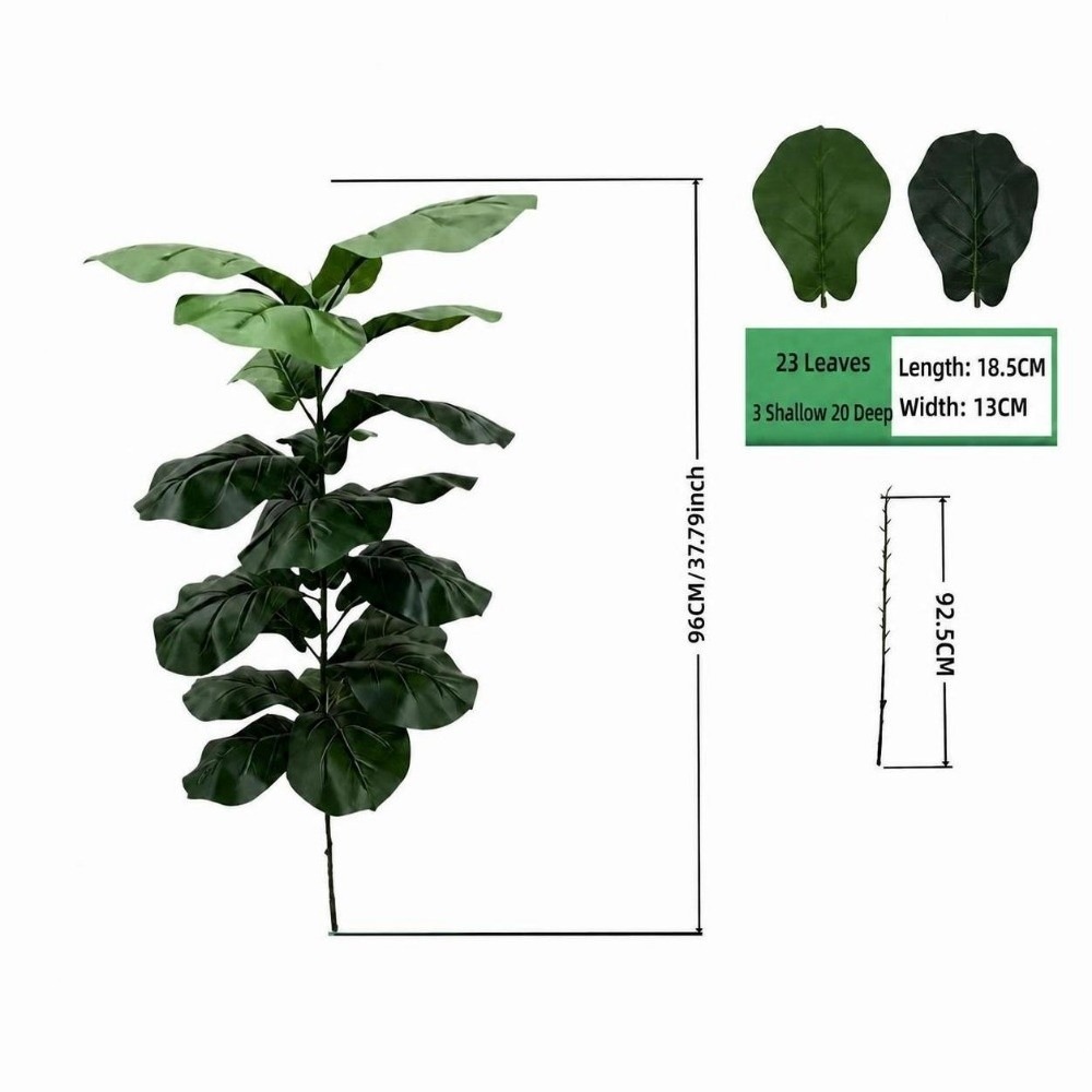 15/09/2023 Folhas Artificiais  - Ficus Lyrata Tree avaliação e preço